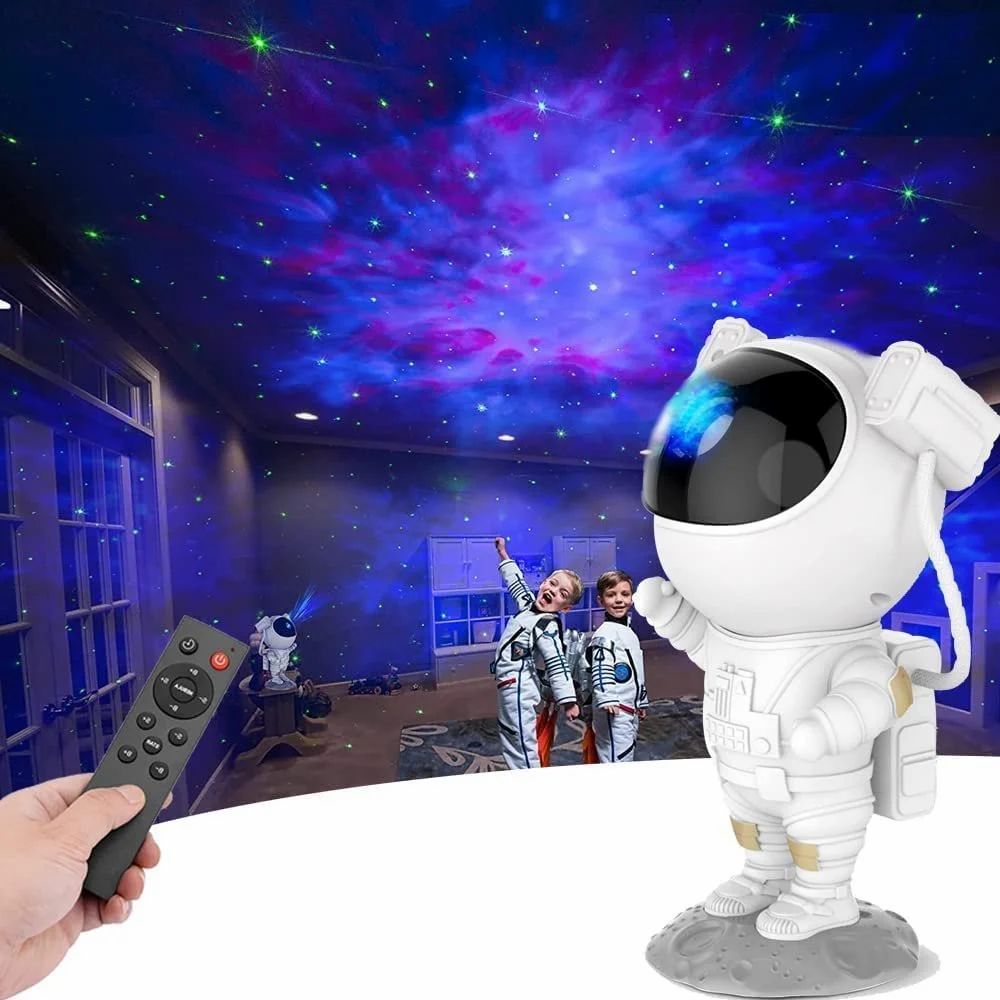LED Astronaut Galaxy Light Projector